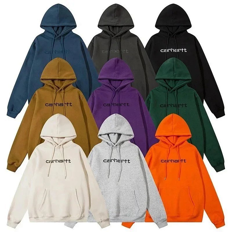 Kakobuy spreadsheet Carhartt hoodies - Carhartt Embroidered Logo Loose Fleece-Lined Hoodie product image