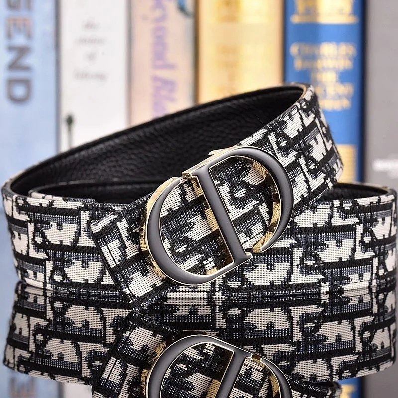 Kakobuy spreadsheet Christian Dior accessories - Christian Dior Monogram Canvas CD Buckle Belt product image