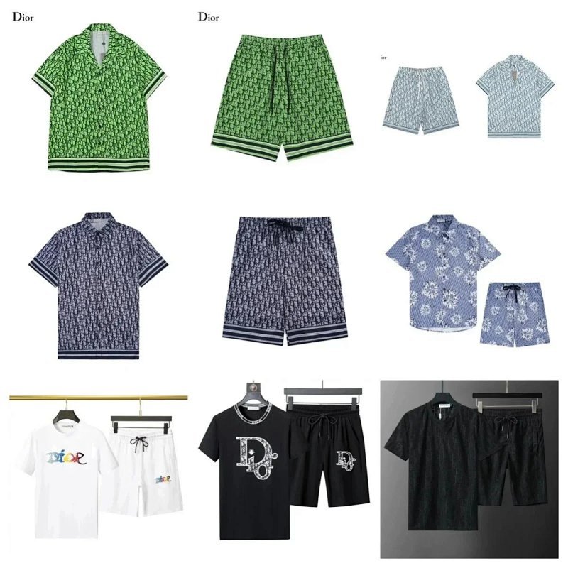 Kakobuy spreadsheet Christian Dior pants - Christian Dior Oblique Monogram Two-Piece Shorts Set product image