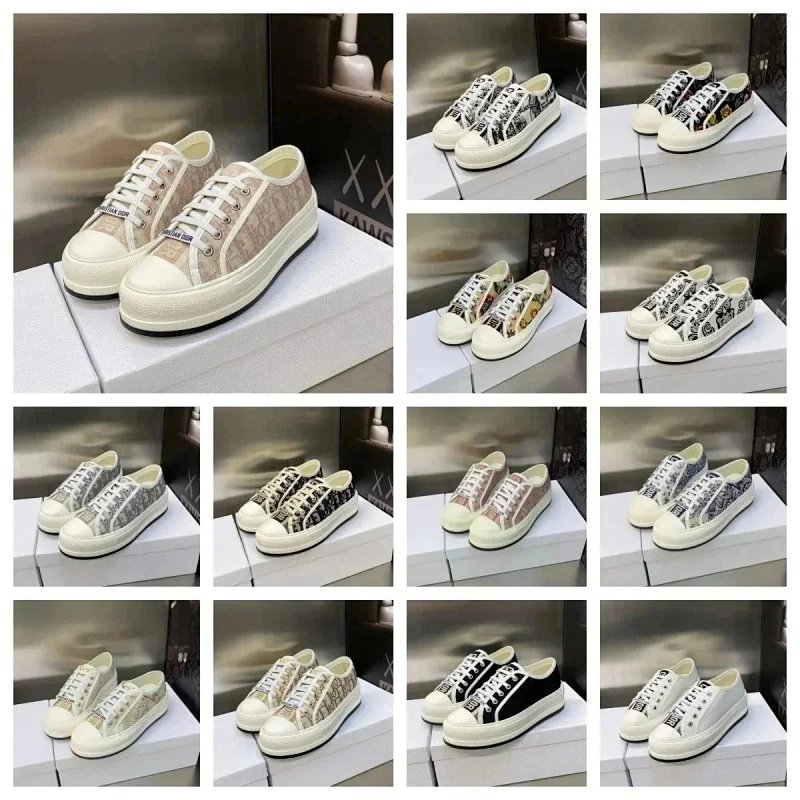 Kakobuy spreadsheet Christian Dior shoes - Christian Dior Oblique Print Canvas Low-Top Sneakers product image