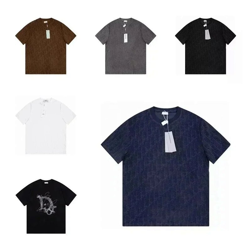 Kakobuy spreadsheet Christian Dior t-shirts - Christian Dior DR 001-22 Oblique Monogram and Graphic Print T-Shirts product image