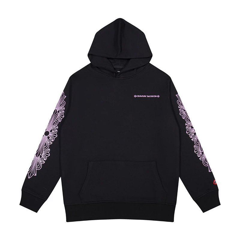 Kakobuy spreadsheet Chrome Hearts hoodies - Chrome Hearts Black Graphic Print Hoodie · Style 0935 product image