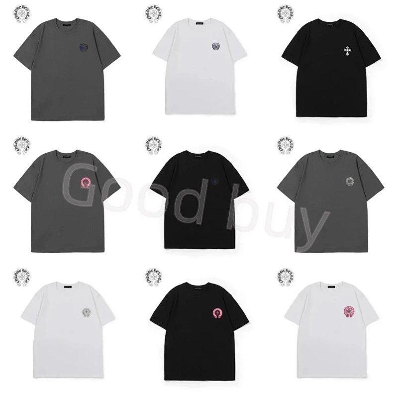 Kakobuy spreadsheet Chrome Hearts hoodies - Chrome Hearts Graphic Print Crewneck T-Shirt · Style 1940 product image