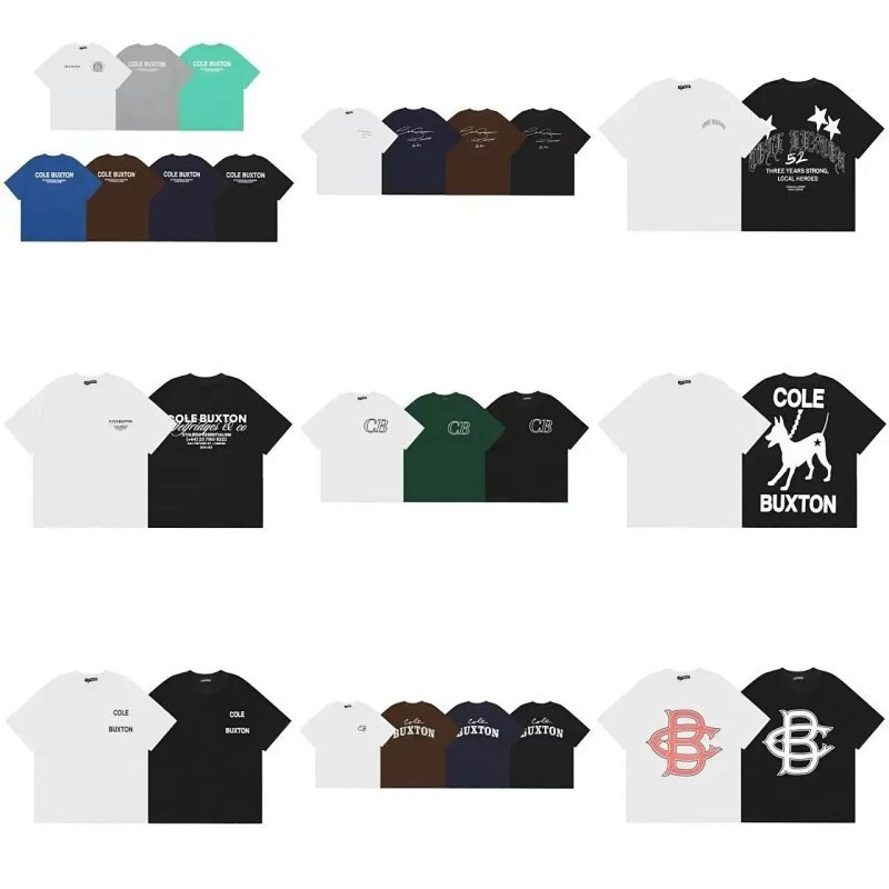Kakobuy spreadsheet Cole Buxton t-shirts - Cole Buxton Graphic Print Loose Fit T-Shirt product image