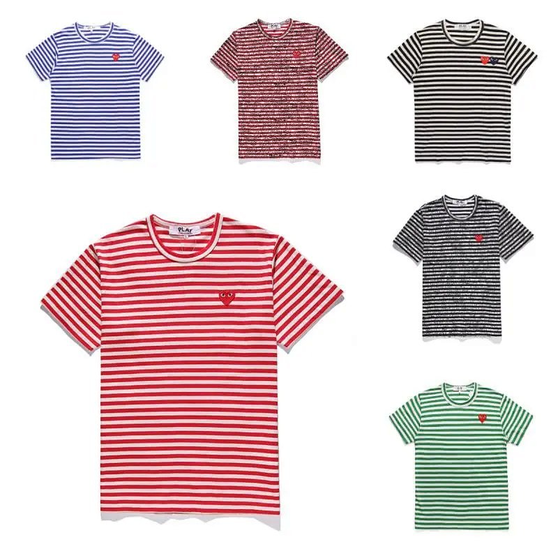 Kakobuy spreadsheet Comme des Garçons t-shirts - Comme des Garçons Play Striped T-Shirt product image