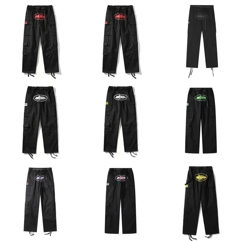 Kakobuy spreadsheet Corteiz pants - Corteiz Alcatraz Logo Black Cargo Pants product image