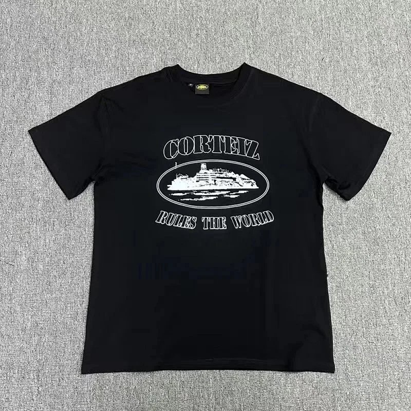 Kakobuy spreadsheet Corteiz t-shirts - Corteiz Alcatraz Rules The World Graphic Print T-Shirt product image