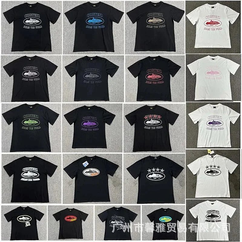 Kakobuy spreadsheet Corteiz t-shirts - Corteiz Rules The World Alcatraz Graphic Print T-Shirt product image