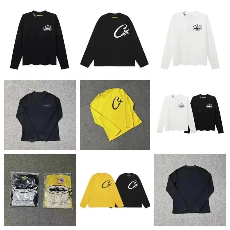 Kakobuy spreadsheet Corteiz t-shirts - Corteiz Waffle Knit Graphic Long-Sleeve T-Shirt product image