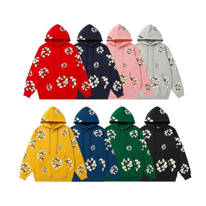 Kakobuy spreadsheet Denim Tears hoodies - Denim Tears Cotton Wreath Print Hoodie and Sweatpants Set · Style 9736 product image