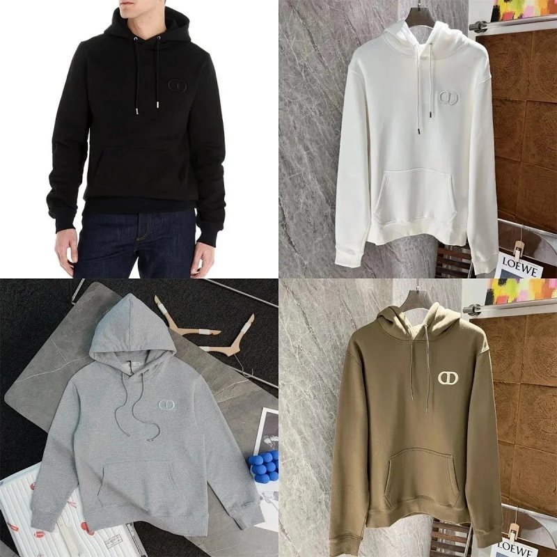Kakobuy spreadsheet Dior hoodies - Dior Embroidered CD Logo Hoodie product image