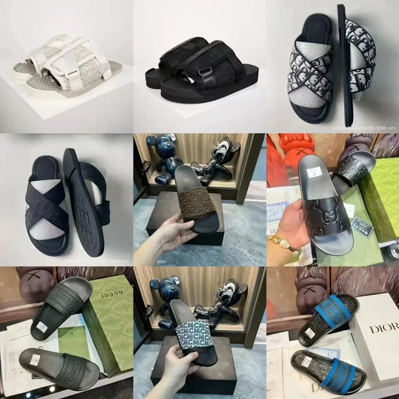 Kakobuy spreadsheet Dior shoes - Dior Alpha Oblique Jacquard Slide Sandals product image