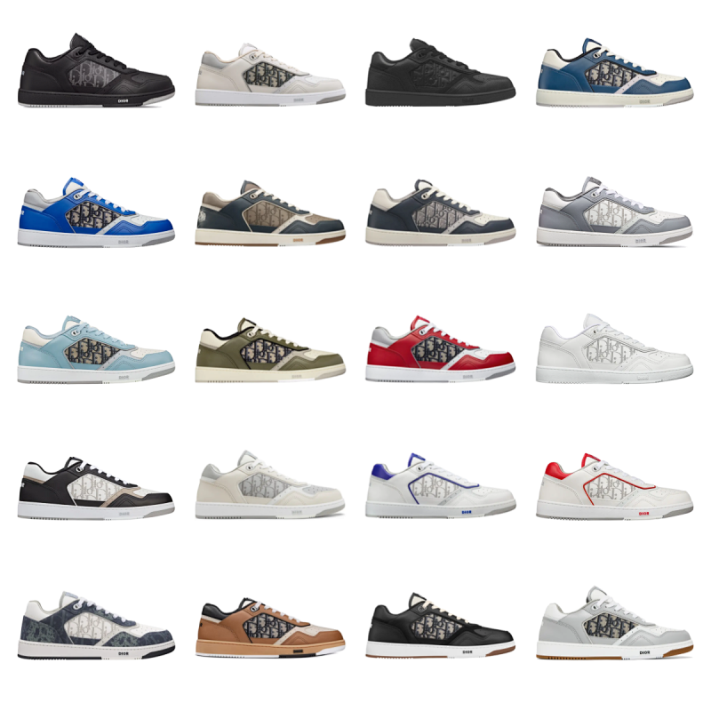 Kakobuy spreadsheet Dior shoes - Dior B27 Multicolor Oblique Low-Top Sneakers product image