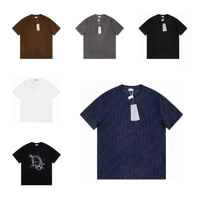 Kakobuy spreadsheet Dior t-shirts - Dior Oblique Monogram and Graphic Print T-Shirts product image