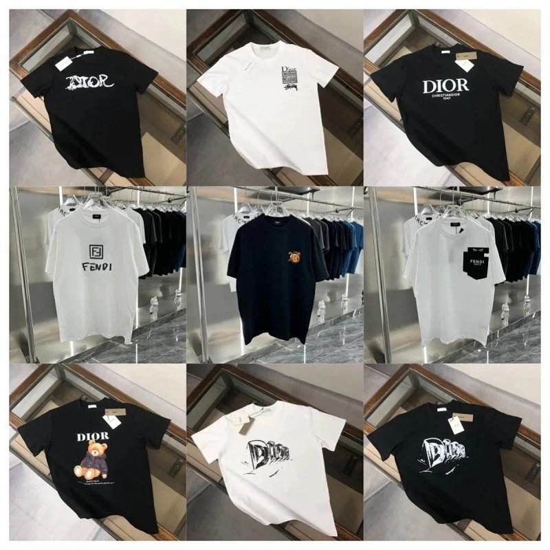 Kakobuy spreadsheet Dior t-shirts - Dior Tears Graphic Print Short Sleeve T-Shirt product image