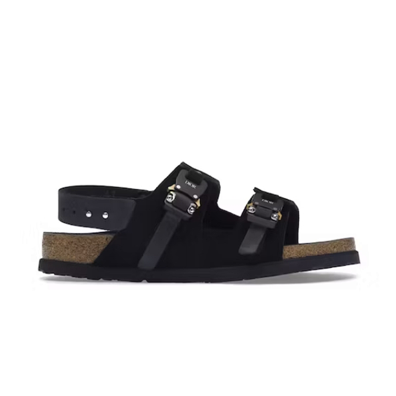Kakobuy spreadsheet Dior x Birkenstock shoes - Dior x Birkenstock Milano Black Sandals product image