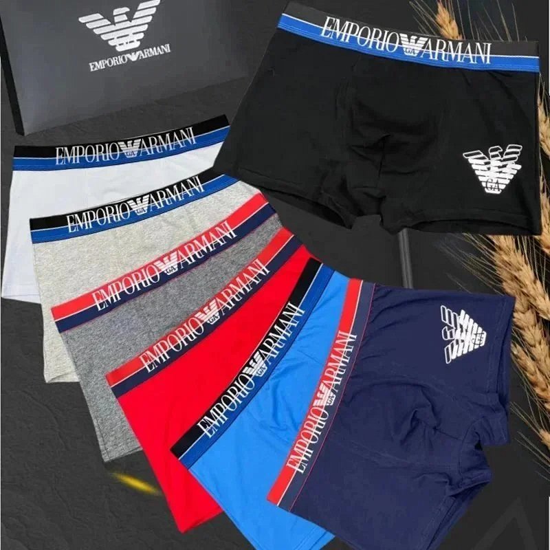 Kakobuy spreadsheet Emporio Armani accessories - Emporio Armani Multicolor Logo Waistband Boxer Briefs product image