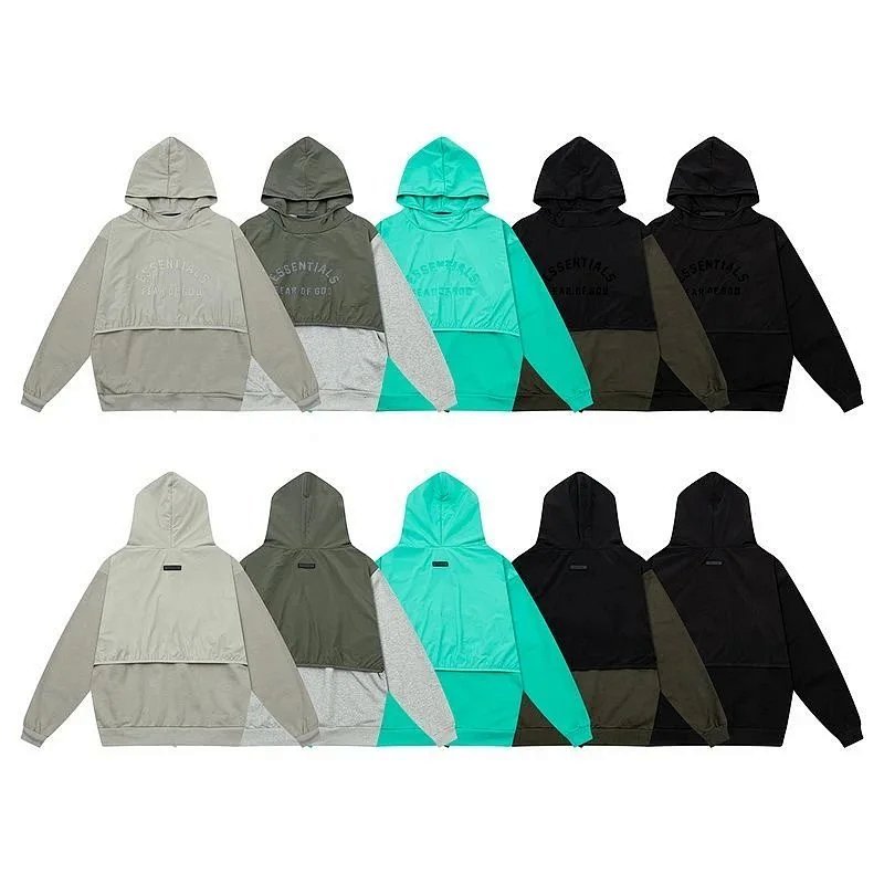 Kakobuy spreadsheet Essentials hoodies - Essentials Colorblock Paneled Hoodie product image