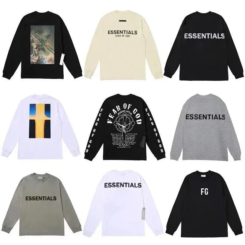 Kakobuy spreadsheet Essentials t-shirts - Essentials Graphic Print Long-Sleeve T-Shirt product image