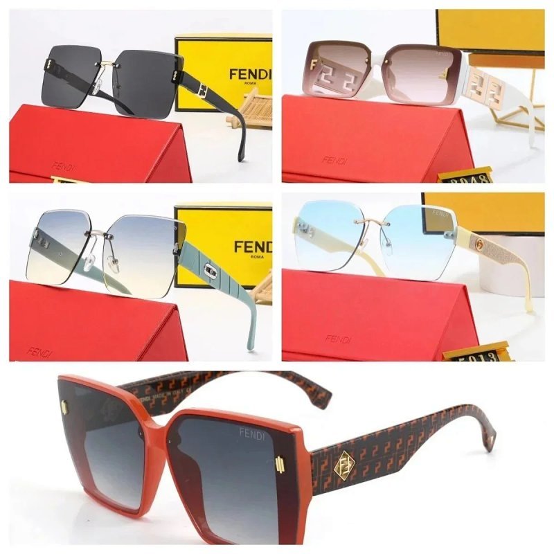 Kakobuy spreadsheet Fendi accessories - Fendi Square Gradient and Solid Lens Sunglasses product image