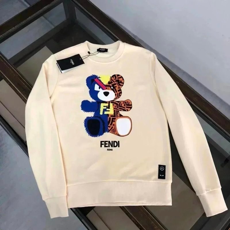 Kakobuy spreadsheet Fendi hoodies - Fendi Graphic Logo Crewneck Sweatshirt product image