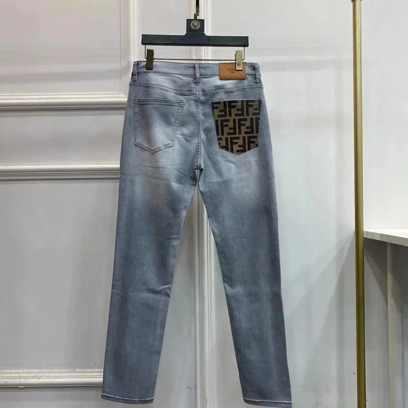 Kakobuy spreadsheet Fendi pants - Fendi Graphic Pocket Denim Jeans product image