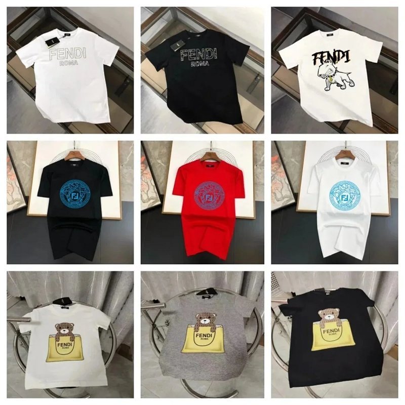 Kakobuy spreadsheet Fendi t-shirts - Fendi Graphic Print T-Shirt product image