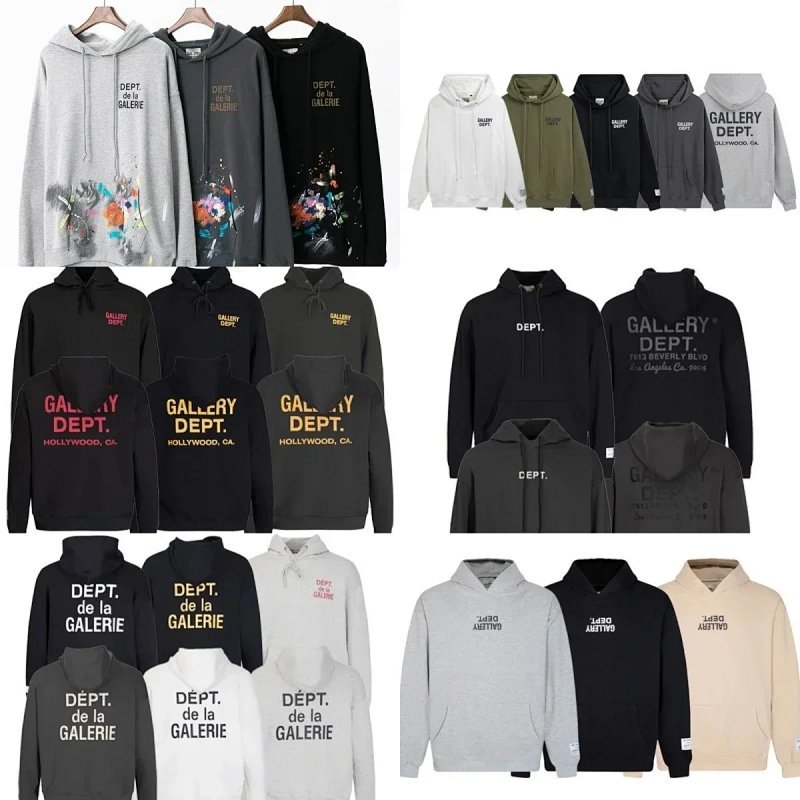 Kakobuy spreadsheet Gallery Dept. hoodies - Gallery Dept. Multi-Design Graphic Print Hoodies product image