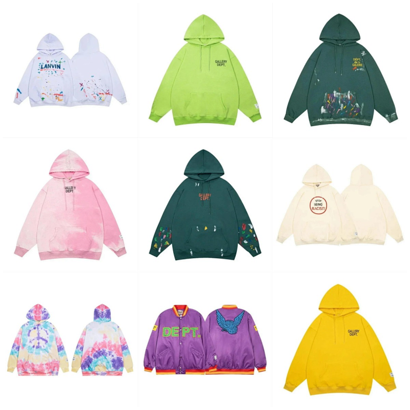 Kakobuy spreadsheet Gallery Dept. x Lanvin hoodies - Gallery Dept. x Lanvin Paint Splatter Hoodie product image