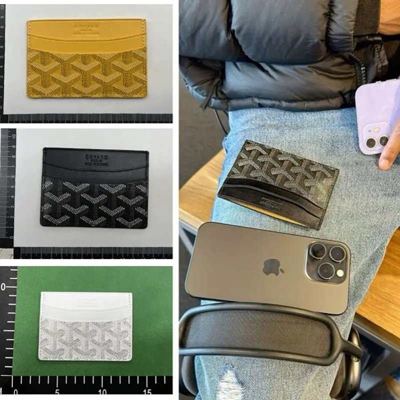 Kakobuy spreadsheet Goyard bags - Goyard Chevron Pattern Card Holder product image