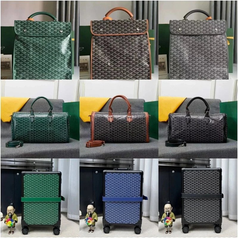 Kakobuy spreadsheet Goyard bags - Goyard Chevron Pattern Travel Bag and Suitcase product image