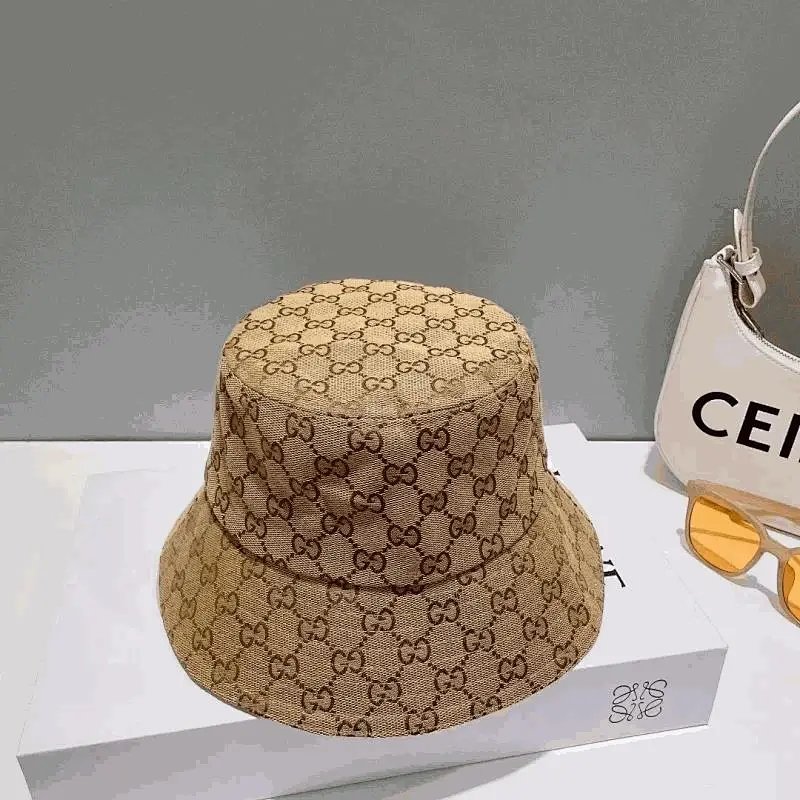 Kakobuy spreadsheet Gucci accessories - Gucci GG Monogram Beige Black and Pink Canvas Hats product image