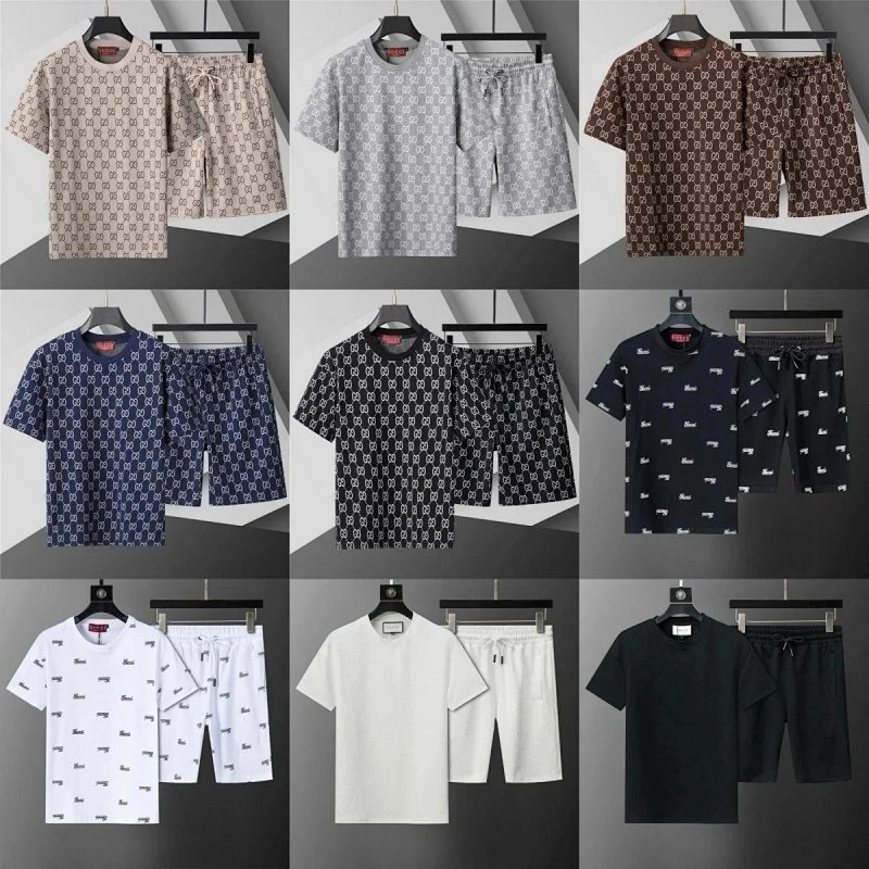 Kakobuy spreadsheet Gucci accessories - Gucci-Style-Print-Short-Sets-for-Men product image