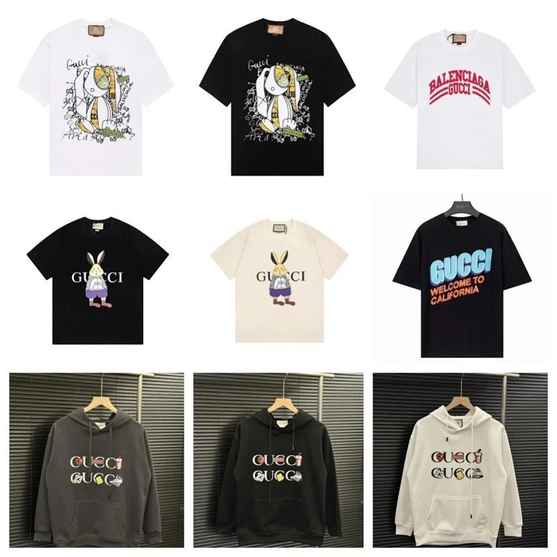 Kakobuy spreadsheet Gucci t-shirts - Gucci Graphic Print Casual Cotton T-Shirt product image
