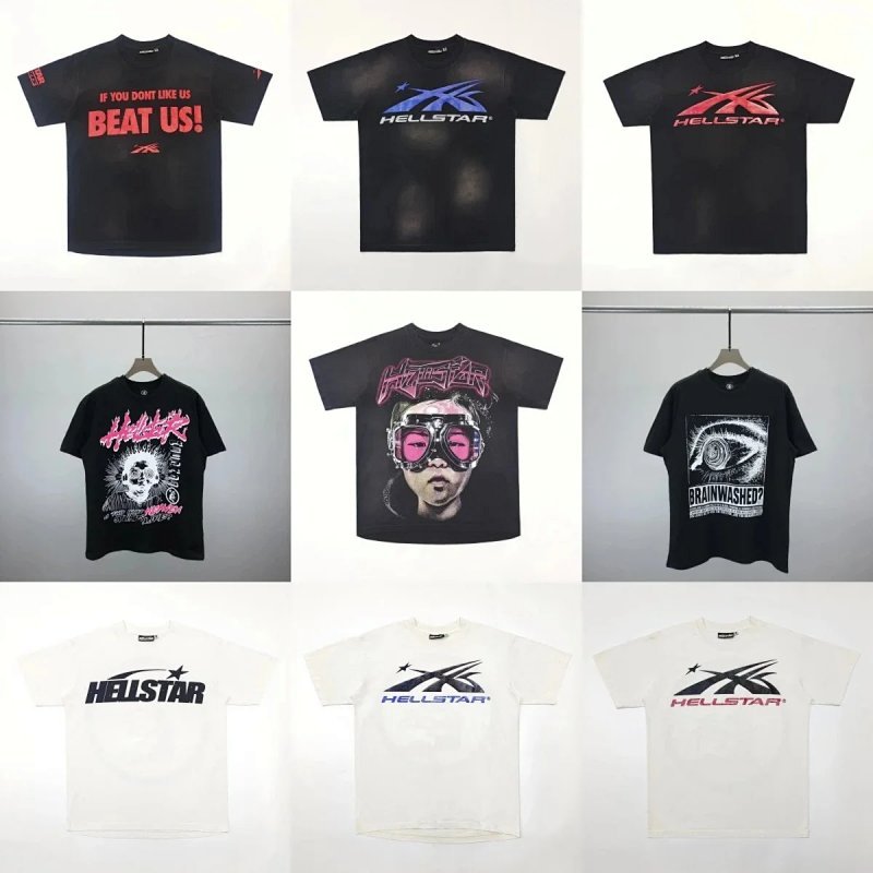 Kakobuy spreadsheet Hellstar t-shirts - Hellstar Graphic Print Crewneck T-Shirt product image