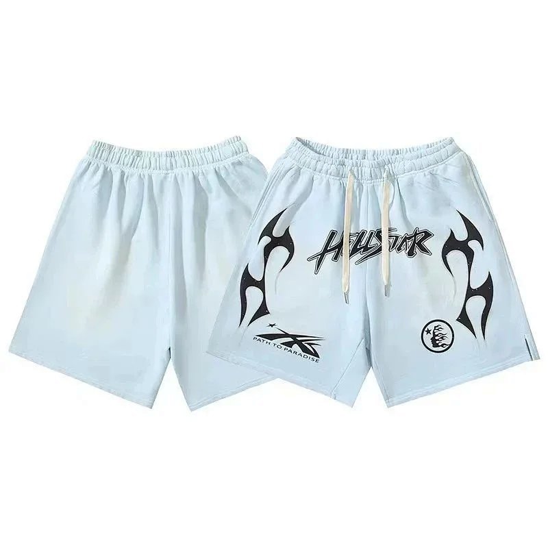 Kakobuy spreadsheet Hellstar pants - Hellstar Path to Paradise Flame Graphic Shorts product image