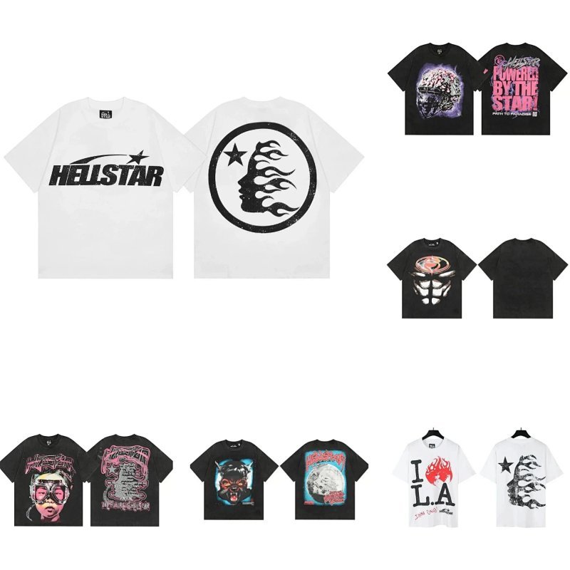 Kakobuy spreadsheet Hellstar t-shirts - Hellstar Graphic Print T-shirt product image