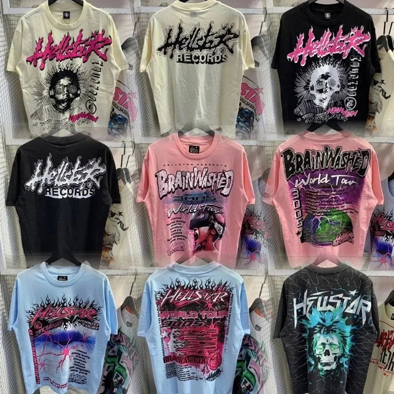Kakobuy spreadsheet Hellstar t-shirts - Hellstar Graphic Print T-Shirt product image