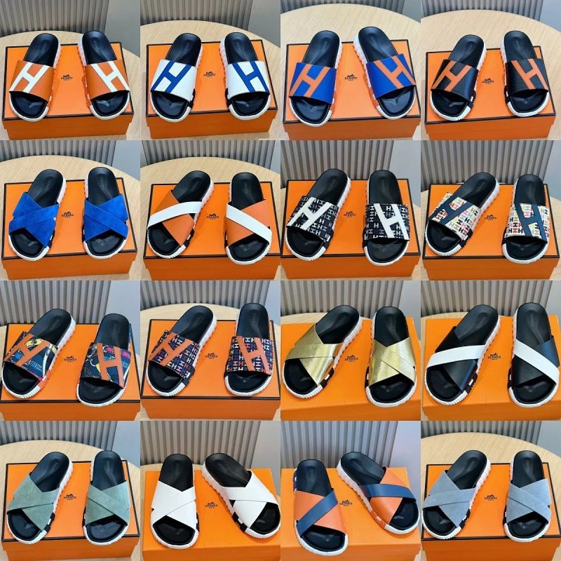 Kakobuy spreadsheet Hermès shoes - Hermès Electric Criss-Cross Slide Sandals product image