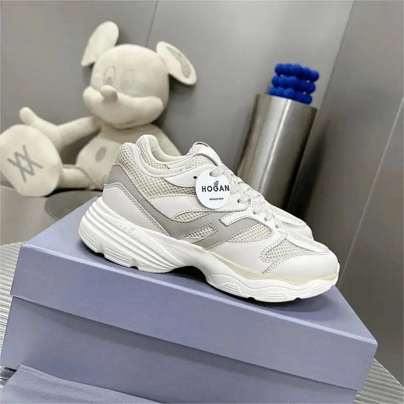 Kakobuy spreadsheet Hogan shoes - Hogan H665 White and Grey Mesh Sneakers product image