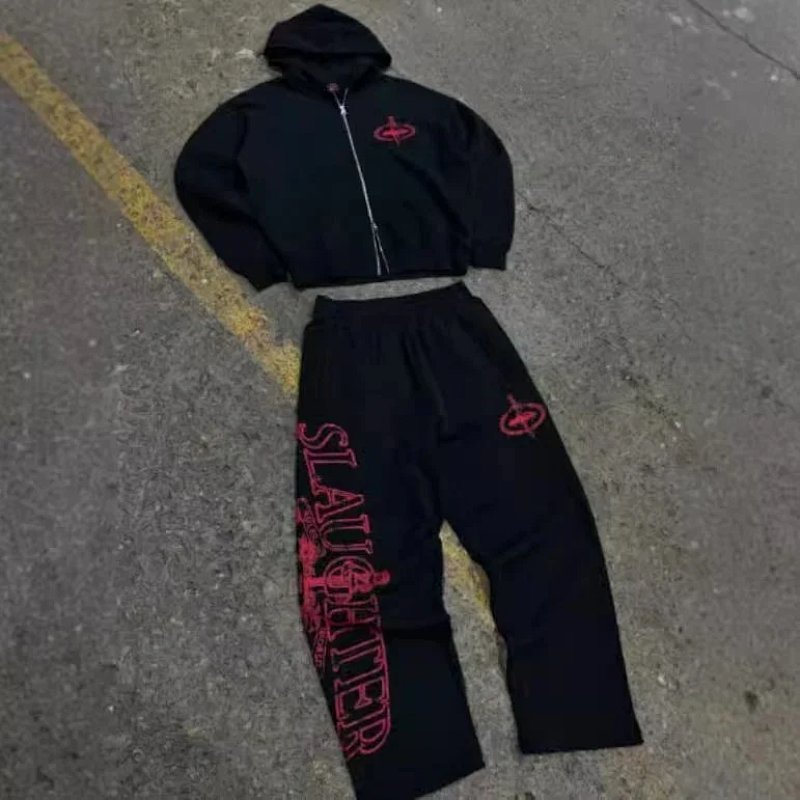 Kakobuy spreadsheet hoodies - 70W-美式休闲风卫衣套装 product image