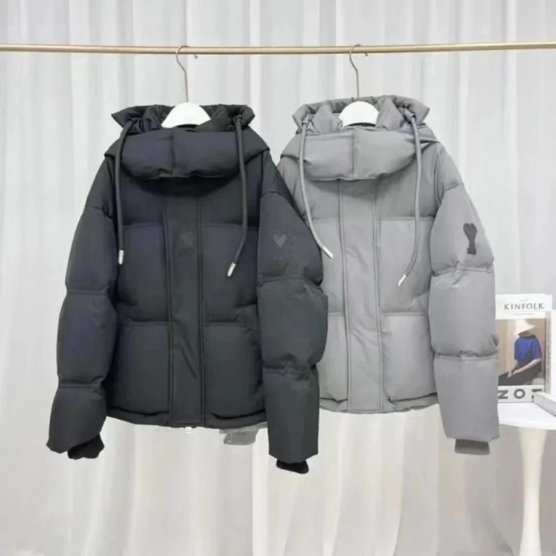 Kakobuy spreadsheet hoodies - A-0033 Black and Grey Hooded Down Jacket product image