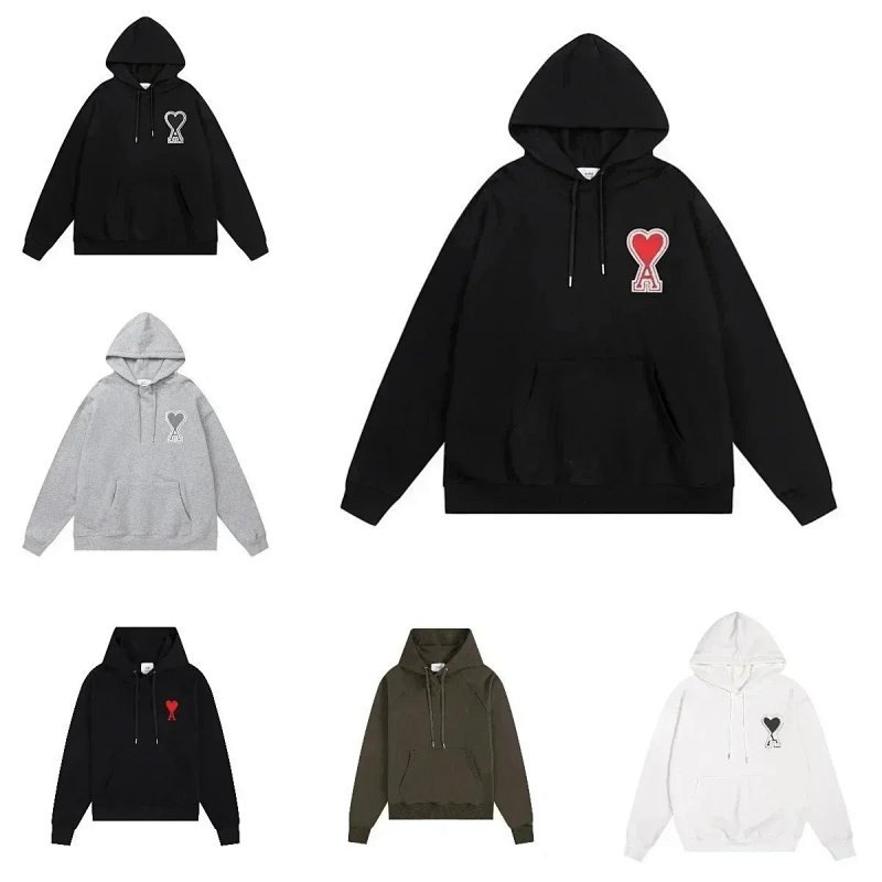 Kakobuy spreadsheet hoodies - A-Heart Logo and Collegiate Print Hooded Sweatshirt product image