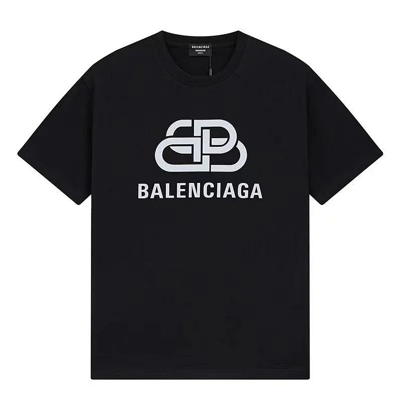 Kakobuy spreadsheet t-shirts - Black and White Graphic Logo Print Crewneck Short Sleeve T-Shirt product image