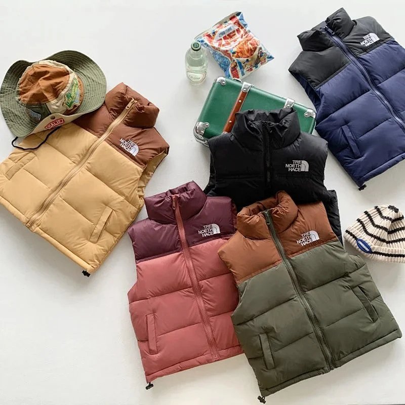 Kakobuy spreadsheet jackets - Colorblock and Solid Zip-Up Puffer Vest product image