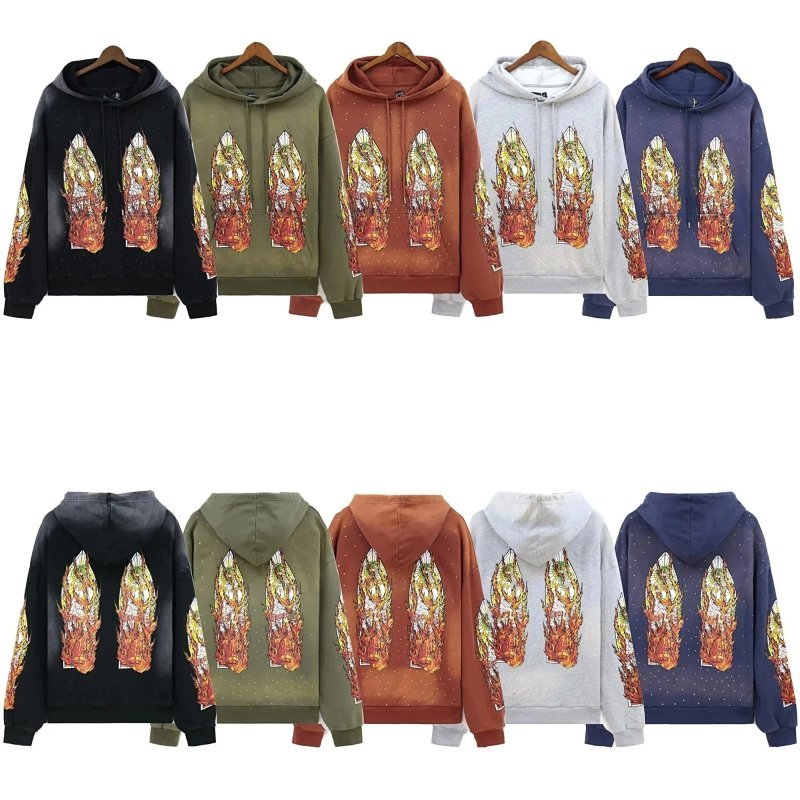 Kakobuy spreadsheet hoodies - Decades War Graphic Print Hoodie product image