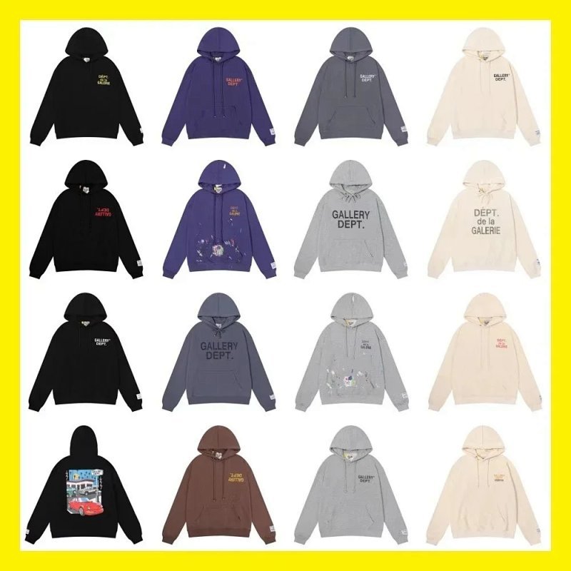 Kakobuy spreadsheet hoodies - Dept. de la Galerie Logo Print Hoodie product image