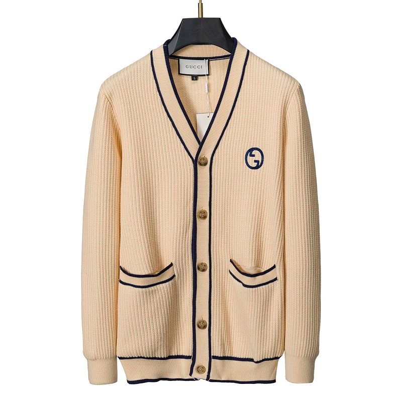 Kakobuy spreadsheet hoodies - 【DX9-13】秋冬刺绣拼色毛衣开衫针织衫外套 product image