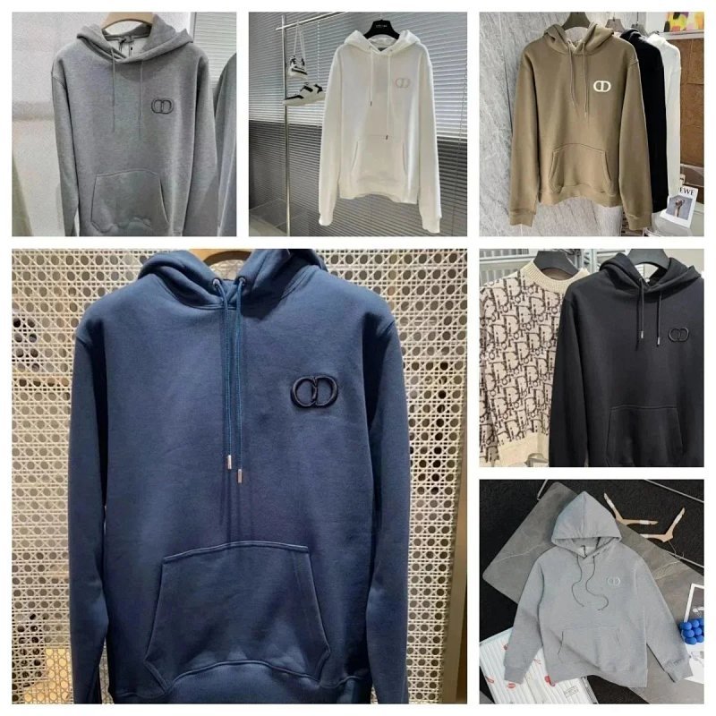 Kakobuy spreadsheet hoodies - Embroidered CD Logo Loose Fit Hoodie product image