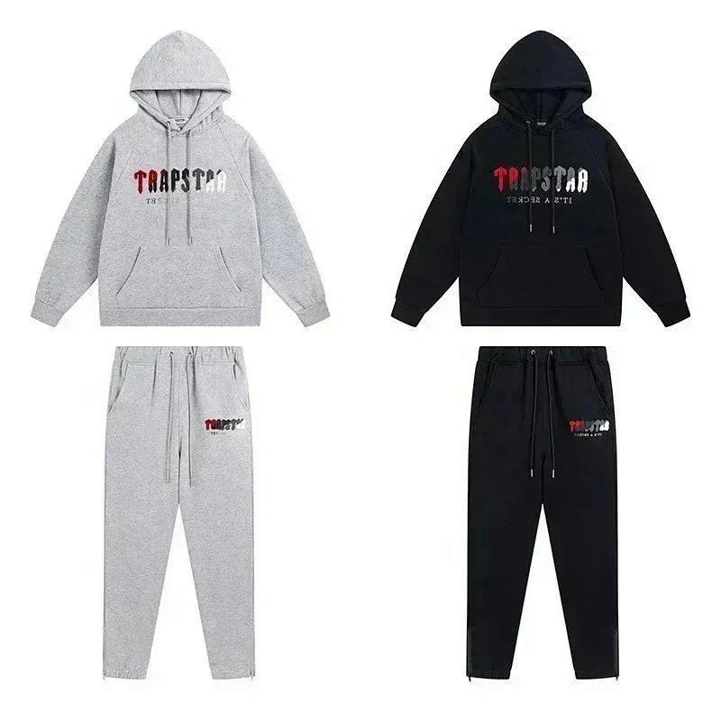 Kakobuy spreadsheet tracksuits and sets - Embroidered Fleece Hooded Tracksuit Set product image